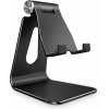 Alloet nastaviteľný hliníkový stojan na mobilný telefón / tablet Farva: Čierna Alloet nastaviteľný hliníkový stojan na mobilný telefón / tablet Farva: Čierna