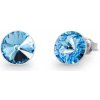 Náušnice modré Rivoli so Swarovski Elements Sweet Candy Studs K1122SS39AQ aquamarine 8 mm Náušnice modré Rivoli so Swarovski Elements Sweet Candy Studs K1122SS39AQ aquamarine 8 mm