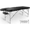 Masážne ležadlo drevo TANDEM čierne