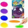 Teddies Fidget worm měnící tvar antistresový plast 13cm 6 barev Teddies Fidget worm měnící tvar antistresový plast 13cm 6 barev