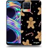 Picasee silikónový čierny obal pre Realme 8 4G - Gingerbread Picasee silikónový čierny obal pre Realme 8 4G - Gingerbread