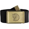 Fjällräven Canvas Brass Belt 4cm black Fjällräven Canvas Brass Belt 4cm black