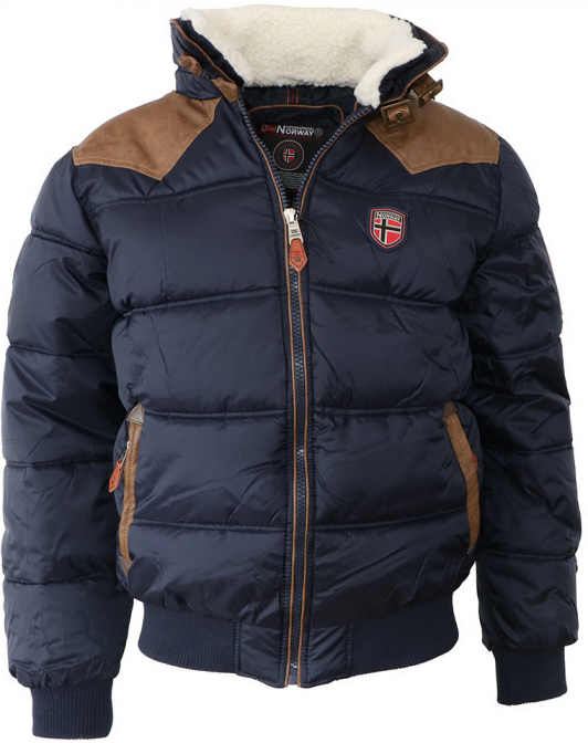 Geographical Norway bunda pánska ABRAMOVITCH MEN 001 tmavo modrá