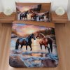 TiaHome 3D obliečky Polycotton Horse dream 200x140 2x70x90
