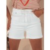 Módne dámske biele kraťasy Beach Vibe - XS Módne dámske biele kraťasy Beach Vibe - XS