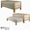 Drewmax Posteľ - korpus rozkladaci LK134, šírka 90 cm Drewmax Posteľ - korpus rozkladaci LK134, šírka 90 cm