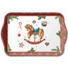 Ambiente Europe BV Podnos Hojdajúci koník 13x21cm Ambiente Europe BV Podnos Hojdajúci koník 13x21cm