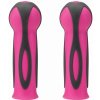 Globber dvojfarebné gripy Black / Neon Pink 526-003-110