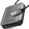AXAGON CRE-S3, USB-A 3.2 Gen 1 - čítačka kariet SUPERSPEED, 3-slot & lun SD/microSD/CF, podpora UHS-II CRE-S3 AXAGON CRE-S3, USB-A 3.2 Gen 1 - čítačka kariet SUPERSPEED, 3-slot & lun SD/microSD/CF, podpora UHS-II CRE-S3