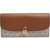 Michael Kors Dámska kožená peňaženka 35S5GHME9B VANILLA