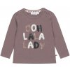 DIRKJE Tričko dl.rukáv šedohnedá dievča