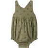 Dievčenské body GAP, EYELET BUBBLE Khaki 0-3M Dievčenské body GAP, EYELET BUBBLE Khaki 0-3M