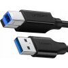 Ugreen US210 USB 3.0 A-B, 1m, černý Ugreen US210 USB 3.0 A-B, 1m, černý