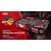 Pyrotechnika Ohňostroj Fireworks Show 520 rán 20 mm Pyrotechnika Ohňostroj Fireworks Show 520 rán 20 mm