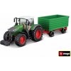 BBURAGO TRAKTOR FENDT 1050 VARIO S PRÍVESOM ZELENÝ