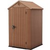 Záhradný domček Keter Darwin 4 x 4 hnedý, s podlahou, 610641 Záhradný domček Keter Darwin 4 x 4 hnedý, s podlahou, 610641