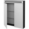 Dreja Dvojdverová zrkadlová skrinka AIR GA2NOE 70 - N03 Graphite Dreja Dvojdverová zrkadlová skrinka AIR GA2NOE 70 - N03 Graphite