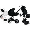 Mama Kiddies Max 500 3-v-1 multifunkčný kočík v čiernej farbe s doplnkami + Darček Mama Kiddies Max 500 3-v-1 multifunkčný kočík v čiernej farbe s doplnkami + Darček