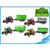 Mikro trading Traktor s vlečkou 17,5cm kov zpětný chod 4druhy v krabičce 12ks v DBX Mikro trading Traktor s vlečkou 17,5cm kov zpětný chod 4druhy v krabičce 12ks v DBX