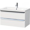 Kúpeľňová skrinka s umývadlom Naturel Pavia 85x53x49 cm biela mat PAVIA385ZCR Kúpeľňová skrinka s umývadlom Naturel Pavia 85x53x49 cm biela mat PAVIA385ZCR