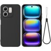 VSETKONAMOBIL 99130 RUBBER Ochranný kryt pre Infinix Hot 50i čierny VSETKONAMOBIL 99130 RUBBER Ochranný kryt pre Infinix Hot 50i čierny