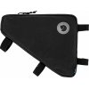 Taška na rám bicykla Fjallraven Hoja Triangle Frame Bag - black Taška na rám bicykla Fjallraven Hoja Triangle Frame Bag - black