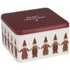 Ib Laursen Plechová dóza Santa's Helpers Tall Square Ib Laursen Plechová dóza Santa's Helpers Tall Square