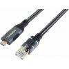 PremiumCord ku31net3 Ethernetový USB-C na LAN RJ45 10/100/1000, 3m PremiumCord ku31net3 Ethernetový USB-C na LAN RJ45 10/100/1000, 3m