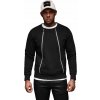Pánska mikina s ozdobnými zipsami, moderná čierna Ombre OM-SSNZ-0187 V1 veľ. L Pánska mikina s ozdobnými zipsami, moderná čierna Ombre OM-SSNZ-0187 V1 veľ. L
