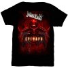 Judas Priest tričko Epitaph Red Horns Čierna XL Judas Priest tričko Epitaph Red Horns Čierna XL