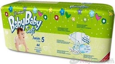 BabyBaby Soft Premium Junior 12-25 kg 1 x 44 ks
