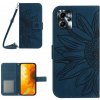 Peňaženkové kožené puzdro Sun Flower na Motorola Moto G13 / G23 / G53 5G - Inky Blue Peňaženkové kožené puzdro Sun Flower na Motorola Moto G13 / G23 / G53 5G - Inky Blue