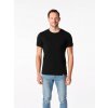 Pánske tričko slim fit CityZen DAVOS čierna M Pánske tričko slim fit CityZen DAVOS čierna M