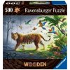 Ravensburger 175147 Drevené Tiger V Džungli 500 dielov Ravensburger 175147 Drevené Tiger V Džungli 500 dielov