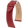Kožený remienok Hirsch Bologna L 01802060-2, červený, telecia koža, dĺžka L, Quick Release 19 mm Kožený remienok Hirsch Bologna L 01802060-2, červený, telecia koža, dĺžka L, Quick Release 19 mm