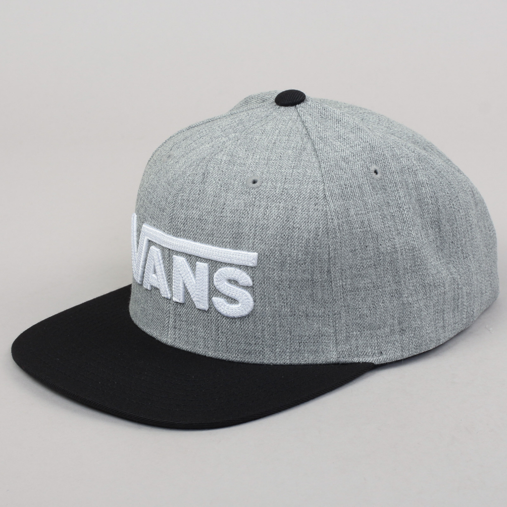 Vans Drop V II Snapback Heather Gray/Black