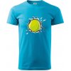 Tenisová loptička v triku - Klasické pánske tričko vyššej gramáže - 2XL ( Svetlý tyrkys ) Tenisová loptička v triku - Klasické pánske tričko vyššej gramáže - 2XL ( Svetlý tyrkys )