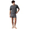 Calvin Klein NM2662E-RG0 pánské pyžamo krátké šedé Calvin Klein NM2662E-RG0 pánské pyžamo krátké šedé