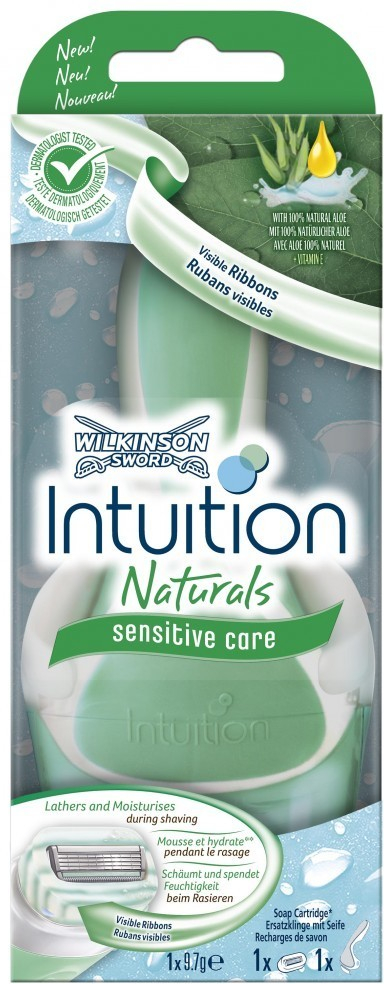 Wilkinson Sword Intuition Naturals Sensitive Care + 1 ks hlavice