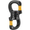 Otvorená otočná karabína Petzl Swivel Open P58 SO čierno-žltá Otvorená otočná karabína Petzl Swivel Open P58 SO čierno-žltá