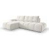 Rohová rozkladacia sedačka Soho - krémová Strana: Ľavá Rohová rozkladacia sedačka Soho - krémová Strana: Ľavá