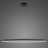 Altavola Design Ledowe Okręgi závesné svietidlo 1x87 W čierna LA073/P_230_in_3k_white Altavola Design Ledowe Okręgi závesné svietidlo 1x87 W čierna LA073/P_230_in_3k_white