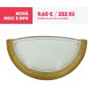 PREZENT 7003 UFO 1xE27/60W, DARK WOOD, CEILING, 1/2 PREZENT 7003 UFO 1xE27/60W, DARK WOOD, CEILING, 1/2