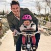 Predná cyklosedačka WeeRide Safe Front Deluxe Denim modrá Predná cyklosedačka WeeRide Safe Front Deluxe Denim modrá