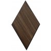 RE-DESIGN, Dekoratívny obklad na stenu, Orech, Rhombus, 30x26cm, 1ks RE-DESIGN, Dekoratívny obklad na stenu, Orech, Rhombus, 30x26cm, 1ks
