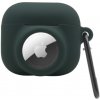 AppleKing 2v1 silikónový ochranný obal pre AirPods 3 / AirTag 1 / 2 - tmavozelený - možnosť vrátiť tovar ZADARMO do 30tich dní AppleKing 2v1 silikónový ochranný obal pre AirPods 3 / AirTag 1 / 2 - tmavozelený - možnosť vrátiť tovar ZADARMO do 30tich dní