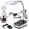Sada Tretia ruka LED s lupou 10x a stojanom na spájkovačku (Profesionálny držiak so zväčšením 10× a stojanom na spájkovačku – presnosť, svetlo a stabilita pri každej práci) Sada Tretia ruka LED s lupou 10x a stojanom na spájkovačku (Profesionálny držiak so zväčšením 10× a stojanom na spájkovačku – presnosť, svetlo a stabilita pri každej práci)