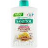 SANYTOL Tekuté mydlo DEZINFEKČNÉ Vyživujúce mandľové mlieko a materská kašička, náhradná náplň 1x500 ml SANYTOL Tekuté mydlo DEZINFEKČNÉ Vyživujúce mandľové mlieko a materská kašička, náhradná náplň 1x500 ml