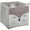 ATMOSPHERA Textilný box na hračky Lis sivý ATMOSPHERA Textilný box na hračky Lis sivý