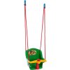 Teddies Hojdačka Baby s pískatkom plast zelená nosnosť 20kg Teddies Hojdačka Baby s pískatkom plast zelená nosnosť 20kg